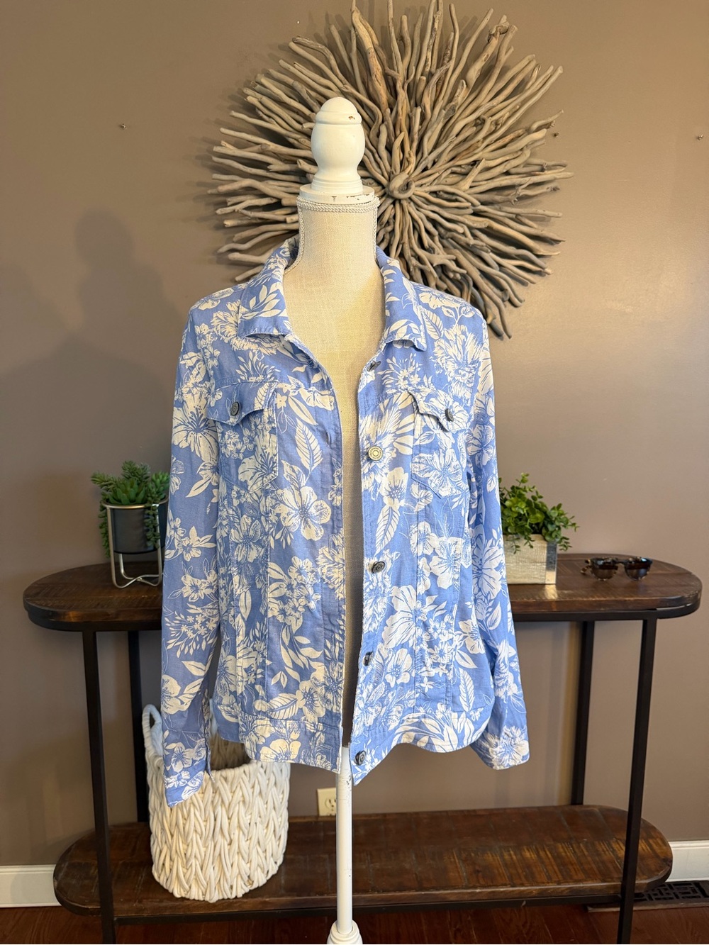 C & C California Linen Jacket